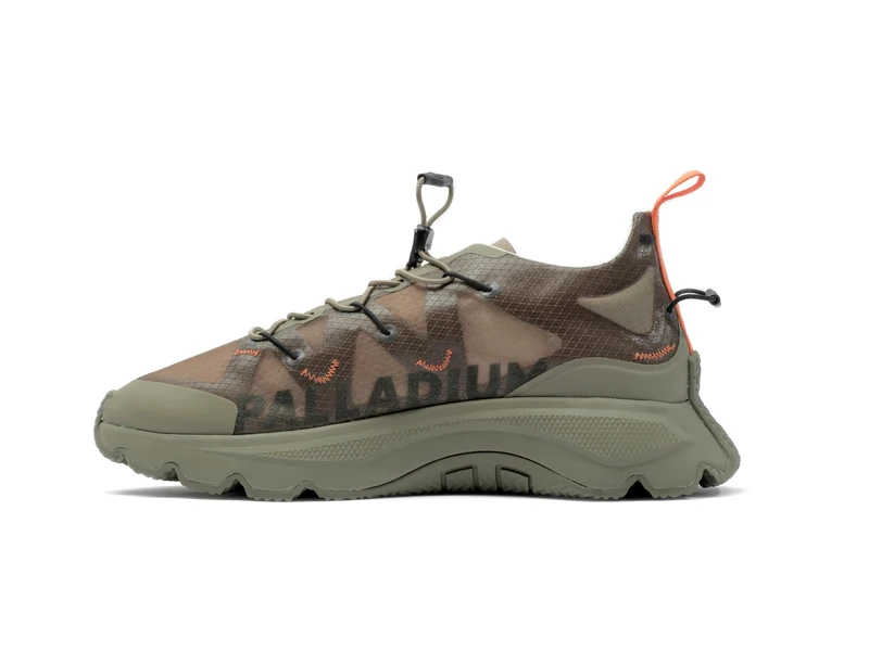 Palladium Men's Thunder Lite Phantom Sneaker, Dusky Green, 6.5 UK