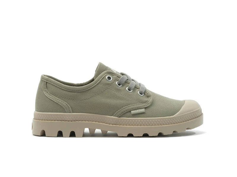 Palladium Pampa OX, Green, 7.5 UK