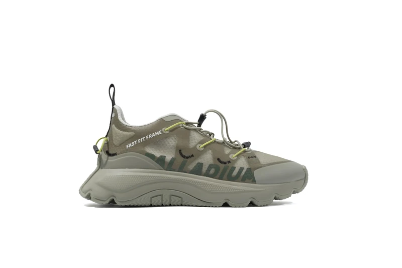 Palladium Women's Thunder Lite Phantom Trainers, Grey, 5 UK