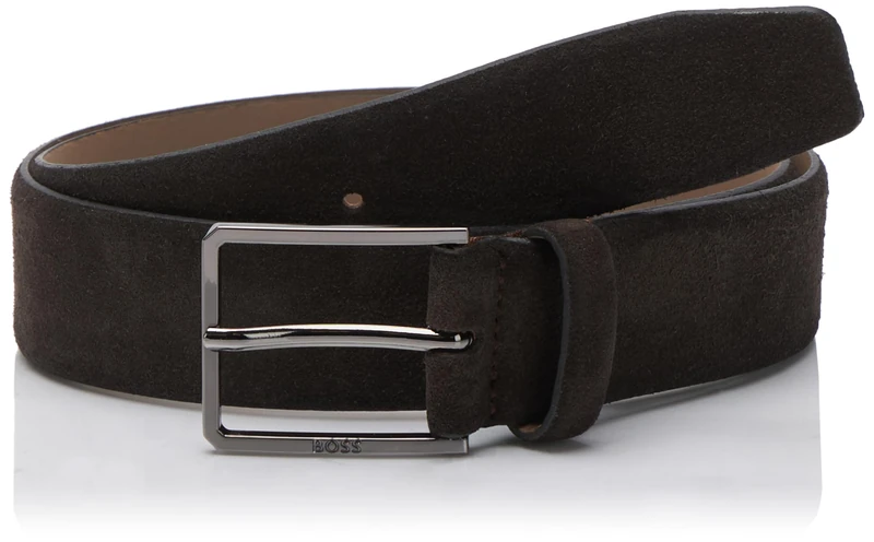 BOSS Men's Cary-G-Sd_Sz35 Belt, Dark Brown202, 90