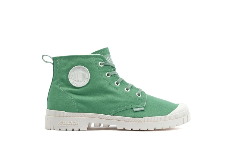 Palladium Pampa SP20 Hi Canvas 76838008M, Boots, Green, 4 UK