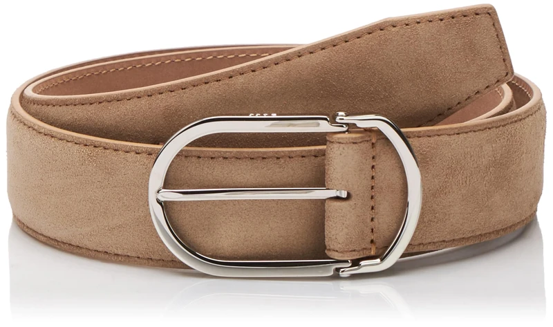 BOSS Men's Lory-Sd-St_Sz35 Belt, Medium Beige260, 95