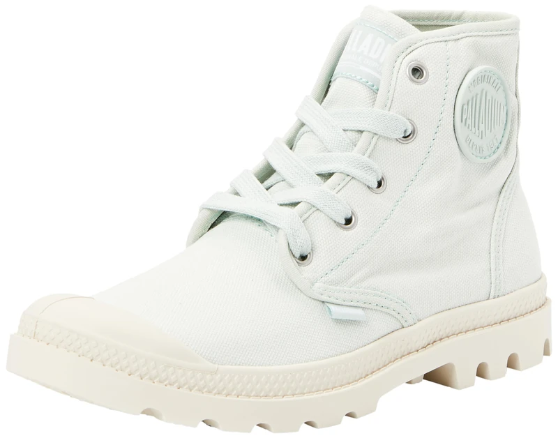 Palladium Women's Pampa Hi Sneaker, Dry Green, 3 UK