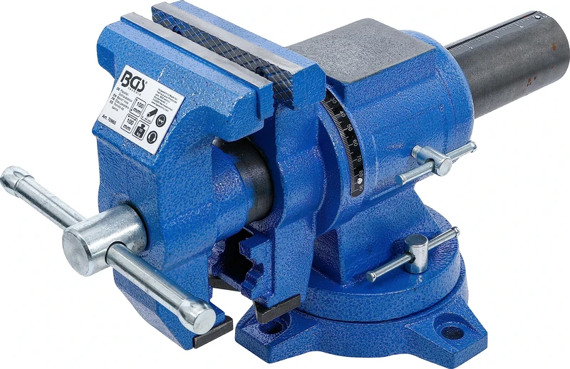 BGS 70965 | Bench Vice | 100 mm Jaws | rotatable 360°