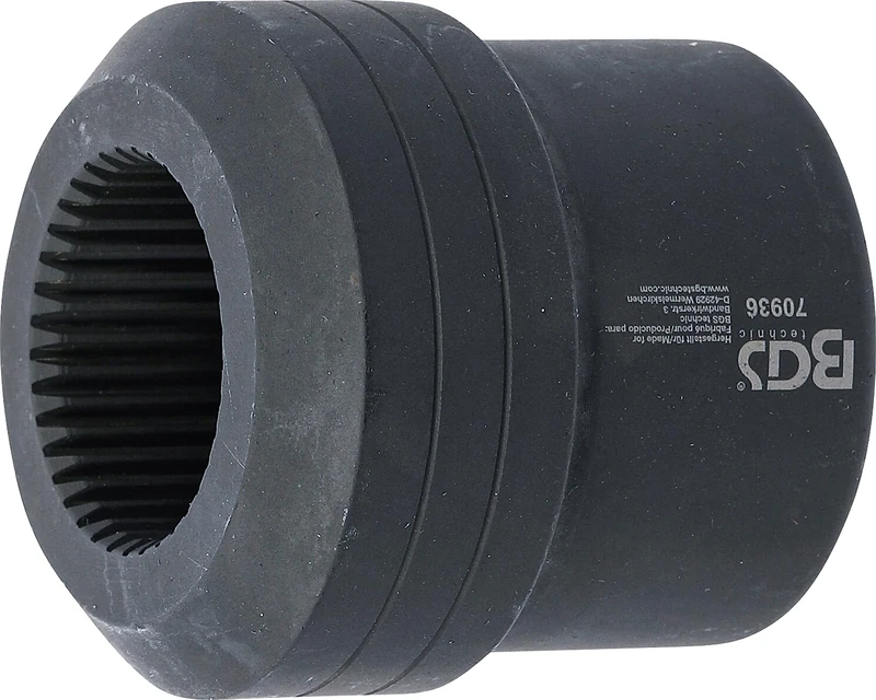 BGS 70936 | Special Socket | Multipoint / Spline | 12.5 mm (1/2") | for Rear Axle Input Shaft | for BMW