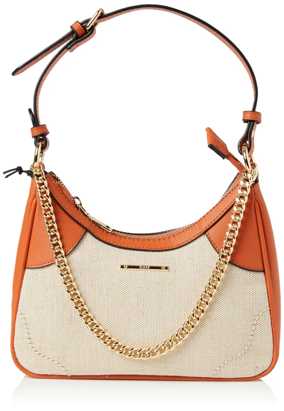 Geox Women's D Merieg A Bag, Orange/Beige, One Size