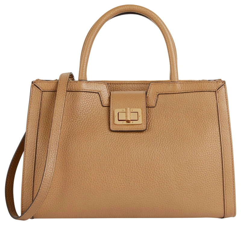 Geox Women's D Leonory A Bag, tan, cm 40 x 8 x 30