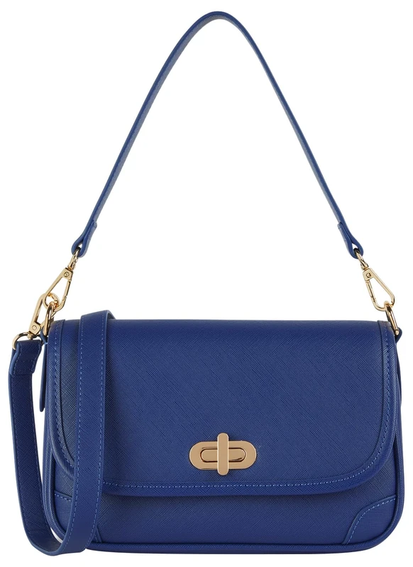 Geox Women's D Gardinia A Bag, Bluette, cm 25 x 12 x 14