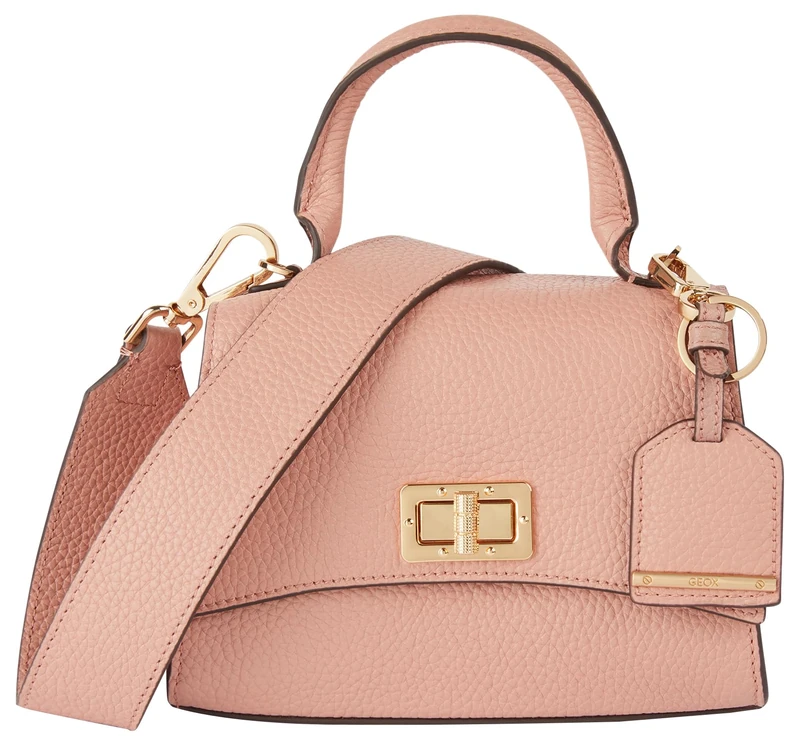 Geox Women's D Ciclaminia A Bag, Dk Skin, cm 32 x 14 x 23,5