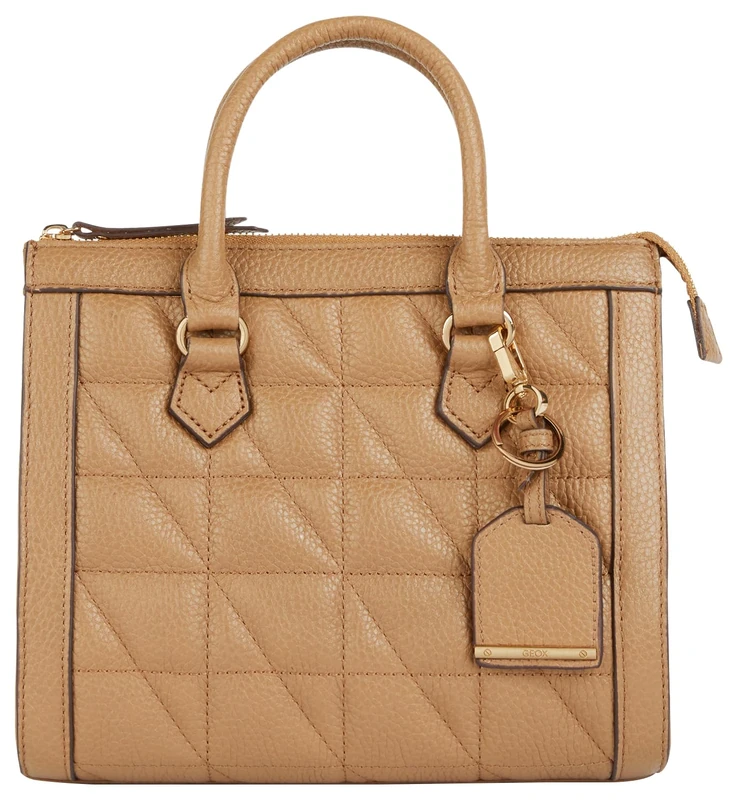 Geox Women's D Olympiy A Bag, tan, cm 24 x 20 x 11,5