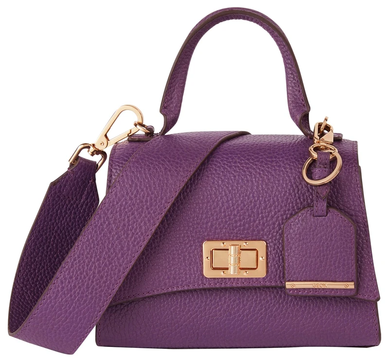 Geox Women's D Ciclaminia A Bag, purple, cm 32 x 14 x 23,5 - Image 1