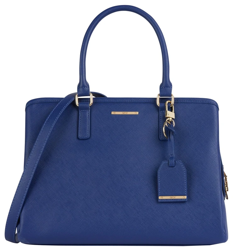 Geox Women's D Etheni B Bag, Bluette, cm 24 x 16,5 x 15