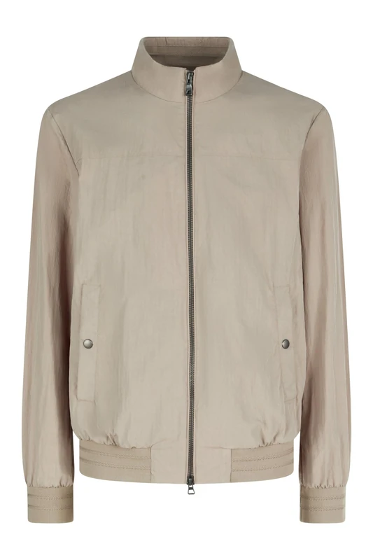 Geox Men's M Elver Bomber Jacket, Crockery, 56