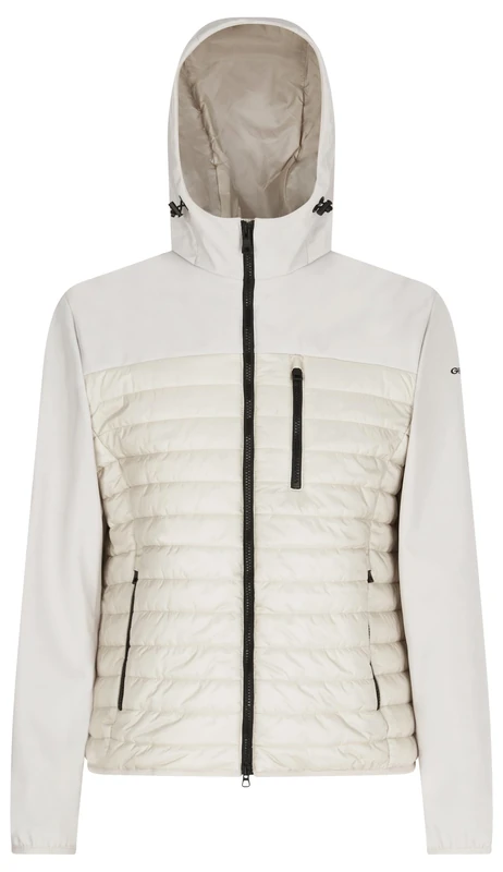 Geox Men's M Sapienza Hood Jacket, Moonstruck/MOONSTRUC, 52