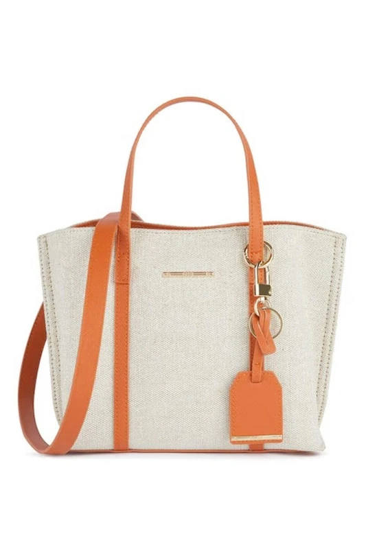 Geox Women's D Nabona A Bag, Beige/Orange, One Size