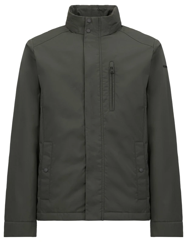 Geox Men's M LITIO Jacket AGAVE Green/SMOKED P_56, Agave green/smoked P, 56