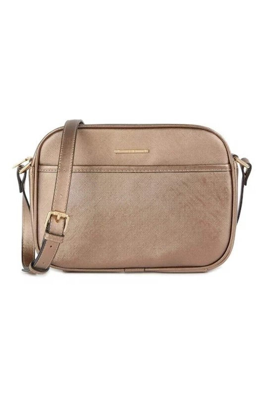 Geox Women's D Celestye A Bag, Lt Bronze, cm 16 x 6 x 19