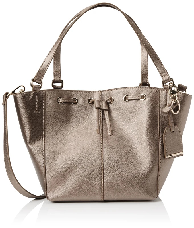 Geox Women's D Daphner B Bag, Silver, One Size