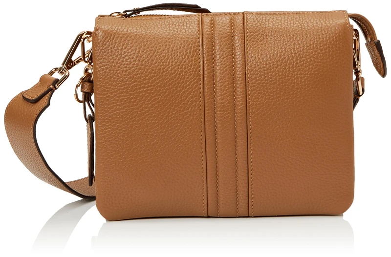 Geox Women's D Clarissy A Bag, tan, cm 22 x 7 x 19