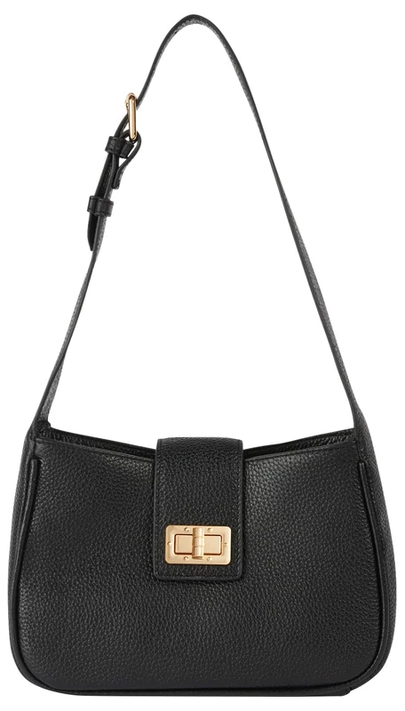 Geox Women's D Solangy A Bag, Black, cm 19 x 8,5 x 13