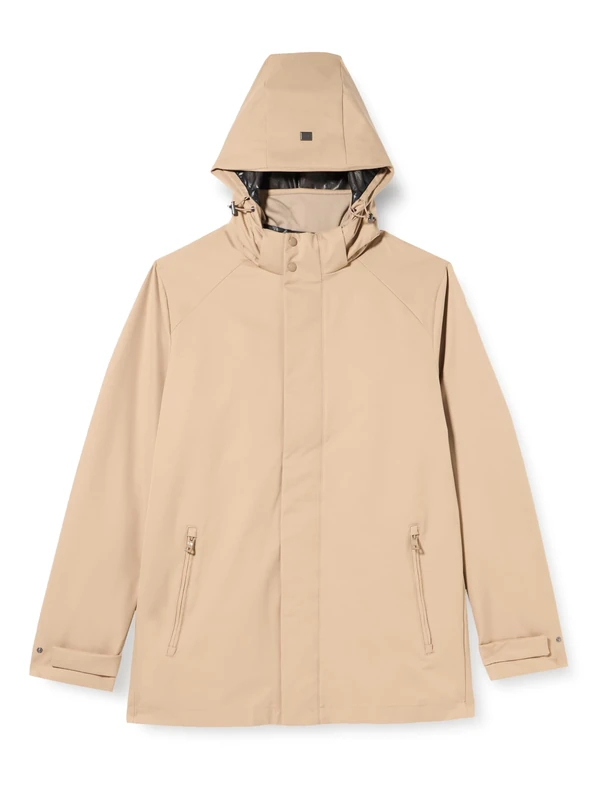 Geox Men's M Anyweco Hood Jacket, Nougat, 56