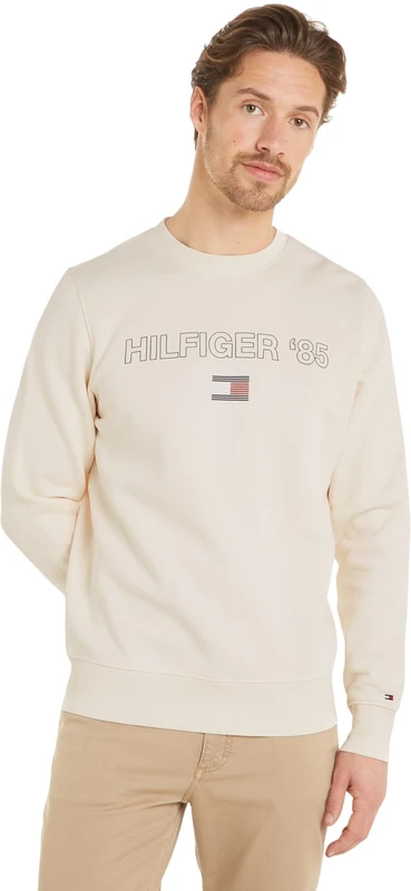 Tommy Hilfiger Men's HILFIGER 85 SWEATSHIRT Calico XS