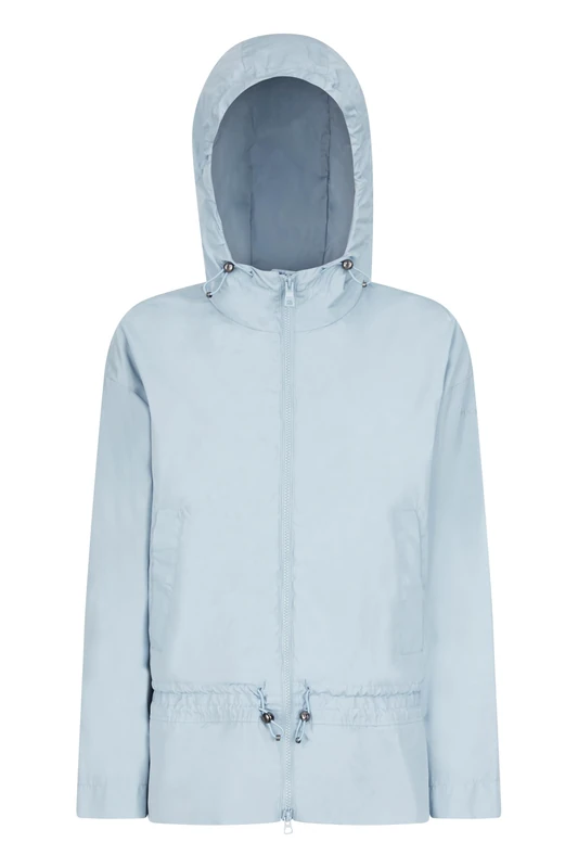 Geox Women's W Bulmya Parka Jacket, Winter Sky, 38