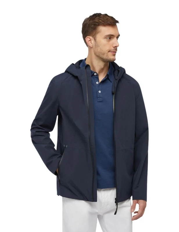 Geox Men's M Calgary ABX Parka Jacket, Sky Captain, 52