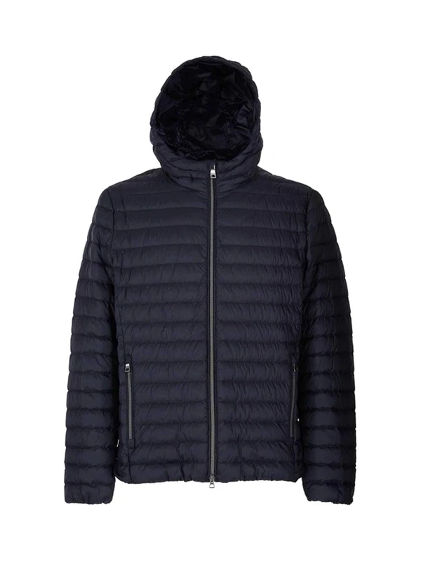 Geox Men's M Warrens Hood JKT Jacket, Sky Captain, 48