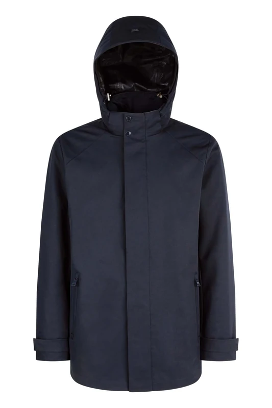 Geox Men's M Anyweco Hood Jacket, Sky Captain, 56