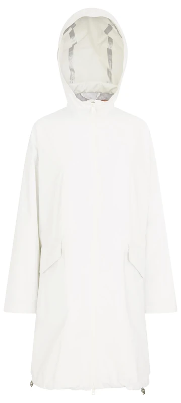 Geox Women's W Gendry Parka Jacket, hochweiß, 48