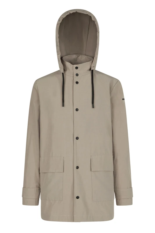 Geox Men's M Rieti Parka Jacket, Crockery, 40