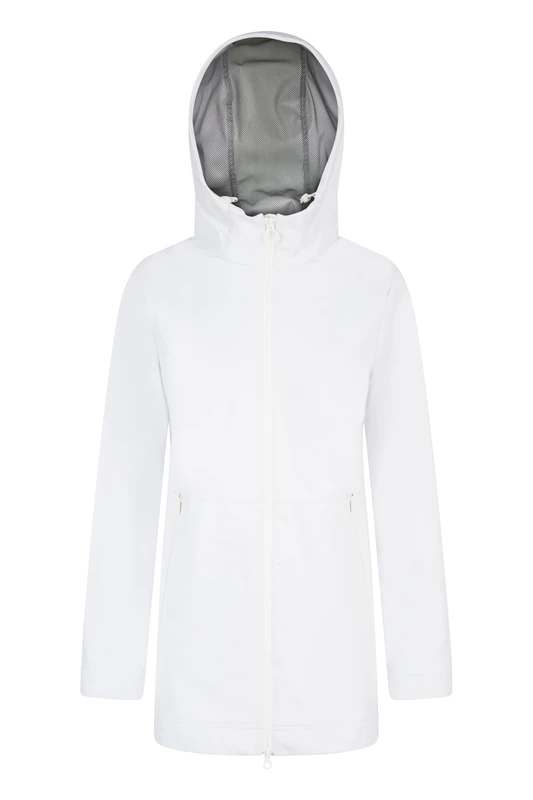 Geox Women's W Spherica Parka 1 Jacket, hochweiß, 44