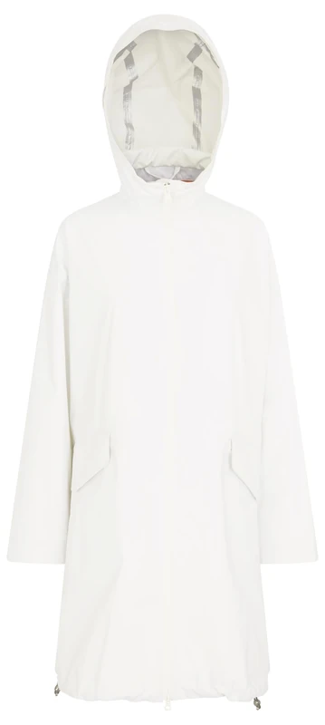 Geox Women's W Gendry Parka Jacket, hochweiß, 46