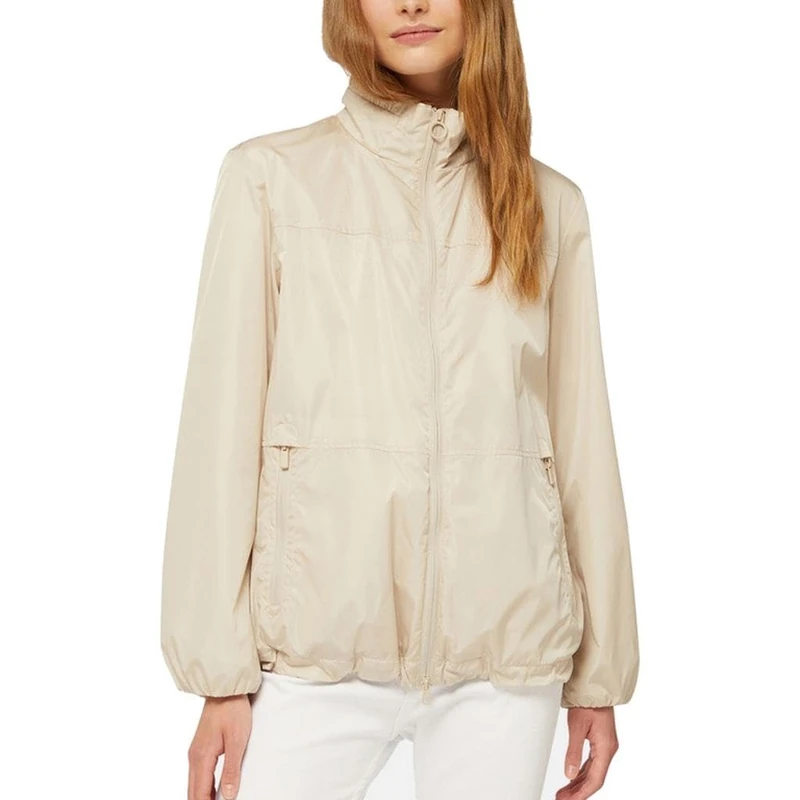 Geox Women's W SPHERICA JACKETS MOONBEAM_52, moonbeam, 46