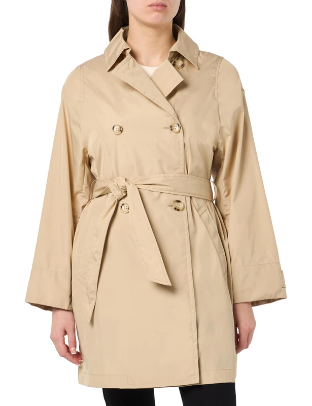 Geox Women's W Soleil N Jacket, Brown Rice, 36