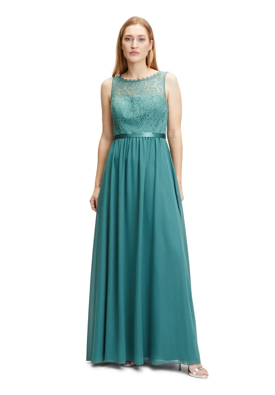 Vera Mont Women's 2513/4500 Dress, Bright Eucalyptus, 10