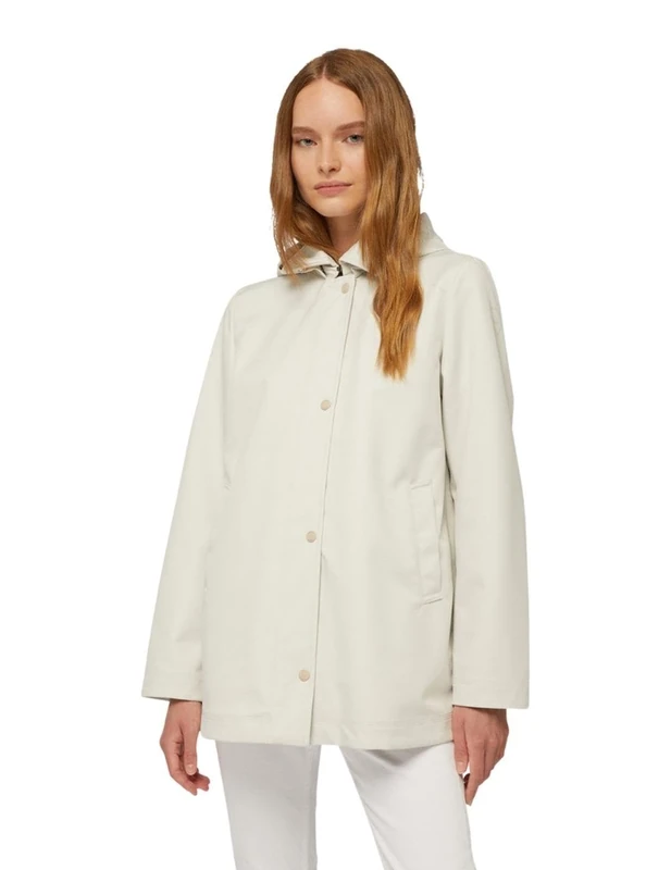 Geox Women's W SPHERICA JACKETS MOONBEAM_54, moonbeam, 48