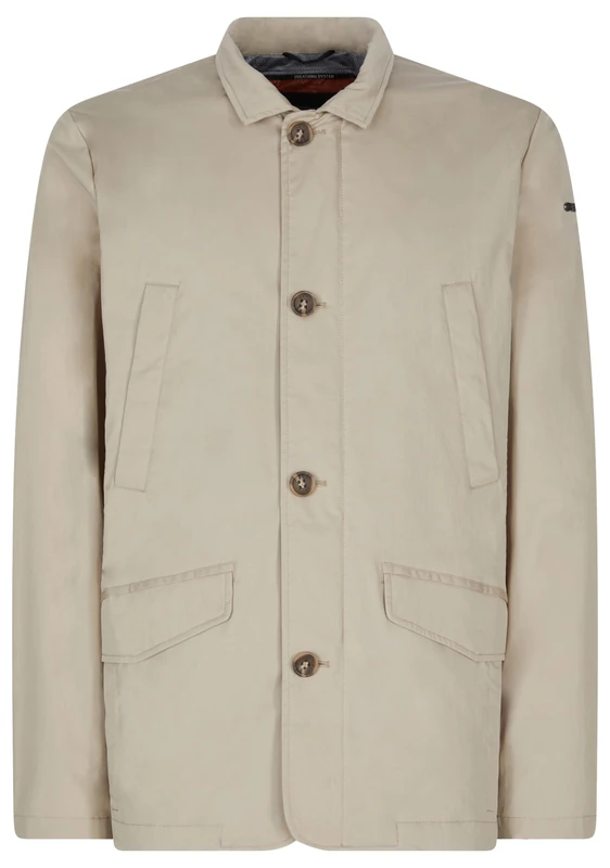 Geox Men's M Eolo overjacket Jacket, Crockery, 54