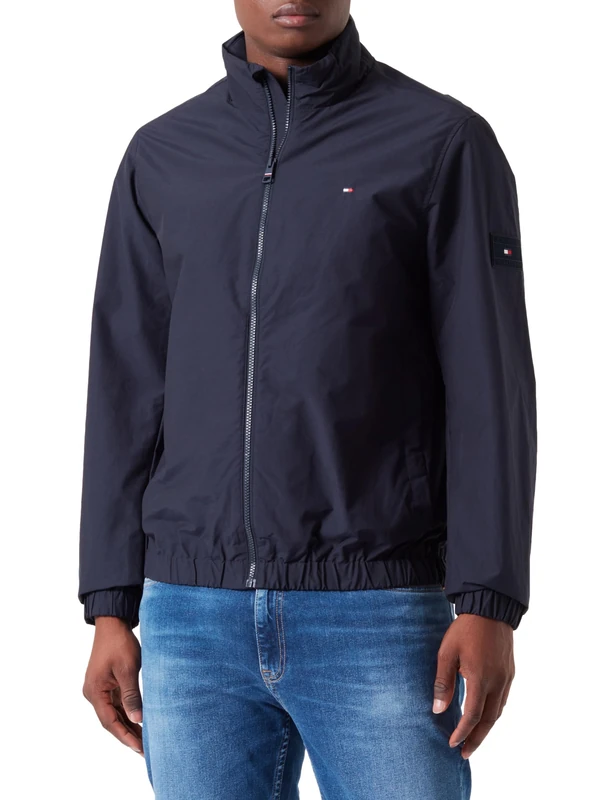 Tommy Hilfiger Men Blouson In-between Jacket, Blue (Desert Sky), S