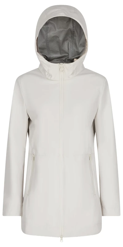 Geox Women's W Spherica Parka 1 Jacket, Moonbeam, 38