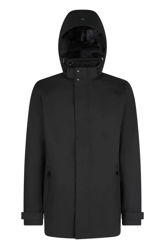 Geox Men's M Anyweco Hood Jacket, Black, 60