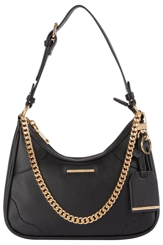 Geox Women's D Merieg A Bag, black, cm 25 x 17,5 x 20