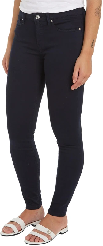 Tommy Hilfiger Women Jeans Flex Skinny Fit, Blue (Desert Sky), 24W/28L