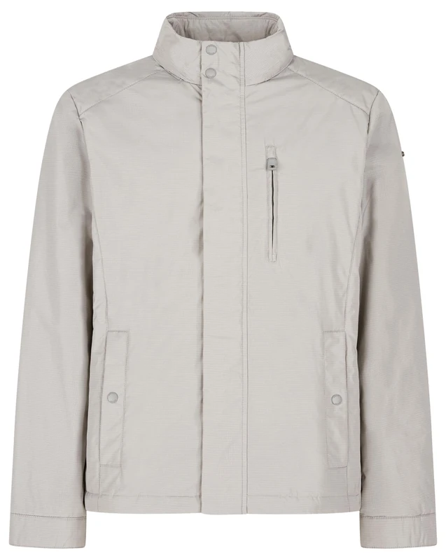 Geox Men's M Litio Short Jacket, Moonstruck/Shark SK, 46