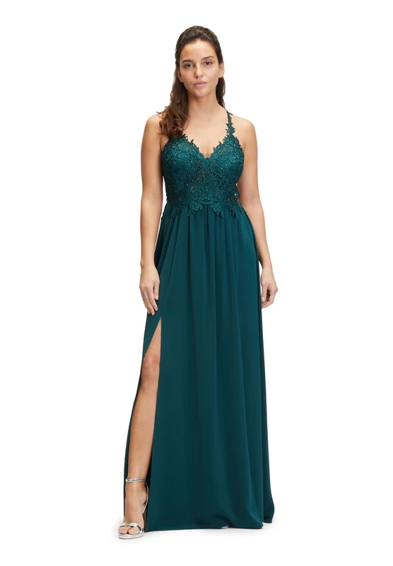 Vera Mont Women's Dress, Mystic Emerald, 16