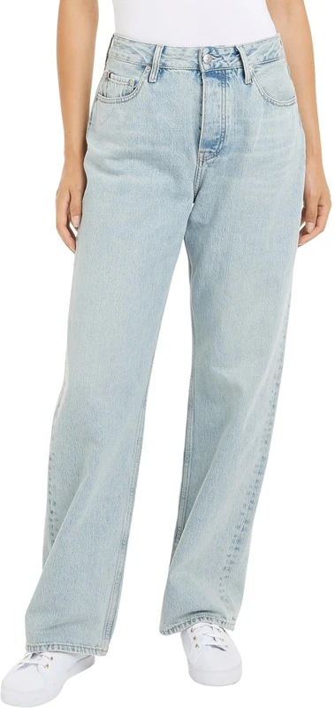 Tommy Hilfiger Women Jeans Straight Fit, Blue (Eli), 29W/32L