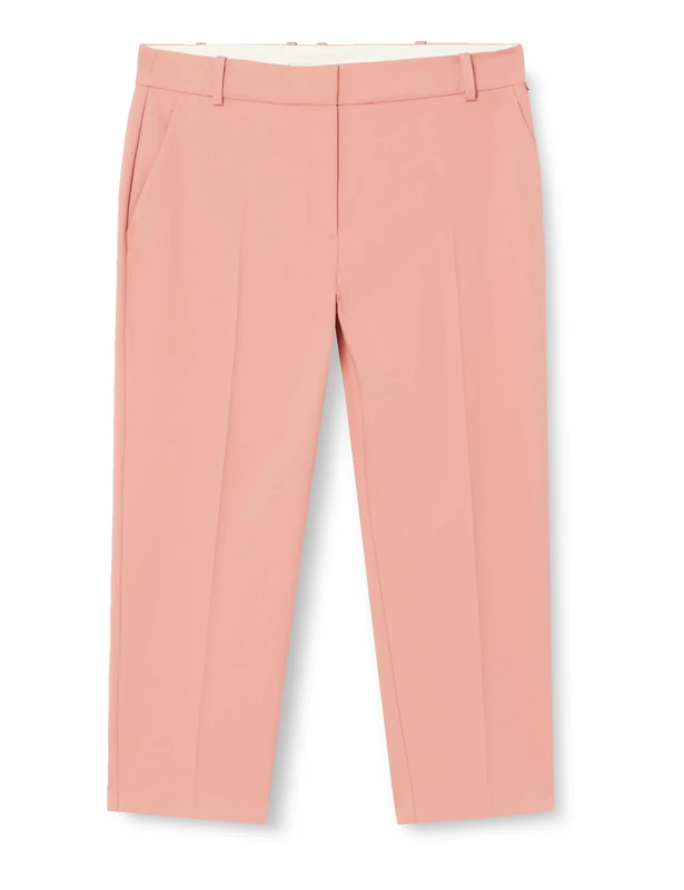 Tommy Hilfiger Women's CRV MD CORE Slim Straight Pant Teaberry Blossom 52