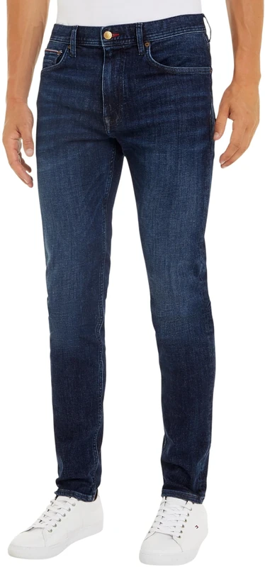 Tommy Hilfiger Herren Jeans Houston Tapered Fit, Blue (Bridger Indigo), 29W/34L - Image 1