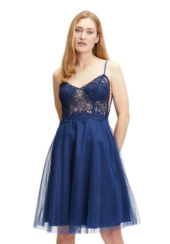 Vera Mont Women's Dress, Festival Blue, 6